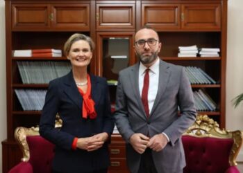 “SHBA, partneri ynë më i rëndësishëm”, Bardhi bisedon me VanHorn: Rruga e vetme përpara është lufta ndaj korrupsionit nga një qeveri e formuar pas zgjedhjeve të lira.