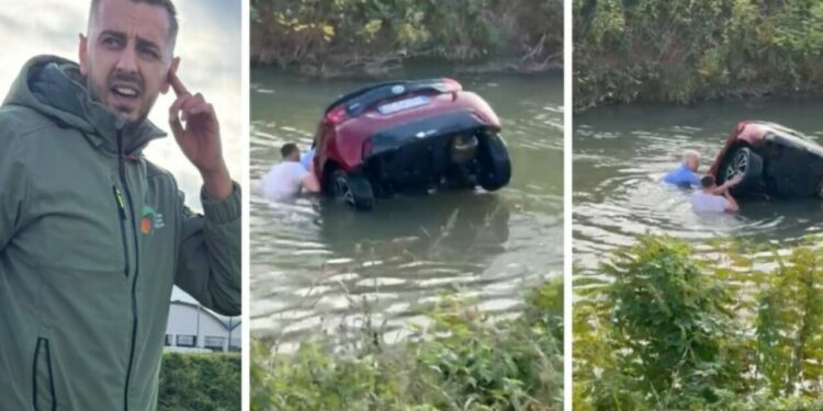 Shqiptari hero që shpëtoi një të moshuar nga mbytja në Itali thyen heshtjen: Pash makinën të mbytet, më pas e mora për dore…