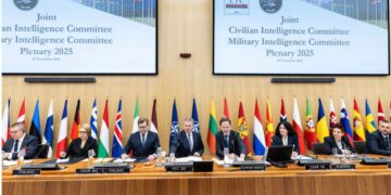 Vlora Hyseni, drejtoresha e SHISH në Bruksel, shpërfaq detajet e vizitës së saj në selinë e NATO-s.