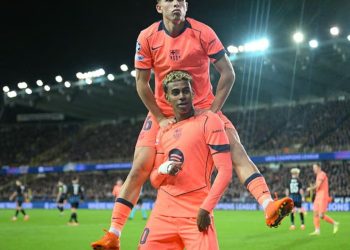 Yamal dhe VAR ndihmojnë Barcelonën të shmangë turpin, katalanasit sigurojnë një pikë të mundimshme në Belgjikë.