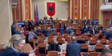 10:20
Incident në Kuvend/ PD: Shoqëruesi i Niko Peleshit hyn i armatosur në sallë