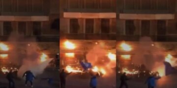 20:31

LAJMI I FUNDIT/ Protestuesit hedhin molotov që shpërthen në këmbë, zjarri ndizet përpara Kryeministrisë (VIDEO)