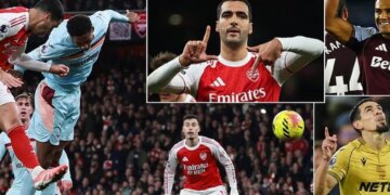 Arsenali reagon ndaj Manchester City dhe mposht Brentford, Broja luan disa minuta, por Burnley pëson humbje.