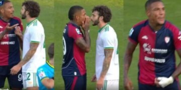 Cagliari-Roma, tensioni kulminoi në përfundim, përplasje mes lojtarëve të dy ekipeve.