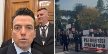 “Çfarë e shkaktoi reagimin tuaj? A është Kryetari i paprekshëm? Agron Shehaj përballet me Peleshin dhe Gardën, përpiqet të hyjë në mbledhjen e Këshillit të Mandateve.”