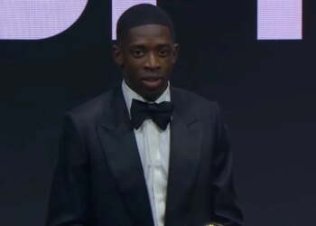 Çmimet “The Best”: Pas fitimit të Topit të Artë, Dembele shpallet më i miri nga FIFA, ndërsa PSG mbizotëron në ceremoninë gala në Doha.
