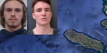 Dy të rinjtë u arrestuan për planifikimin e pushtimit të një ishulli, shfarosjen e burrave dhe abuzimin seksual të grave.