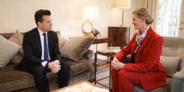 E Ngarkuara me Punë e SHBA-së zhvillon takim me Agron Shehaj: Angazhim për bashkëpunim me liderë të të gjitha partive politike.