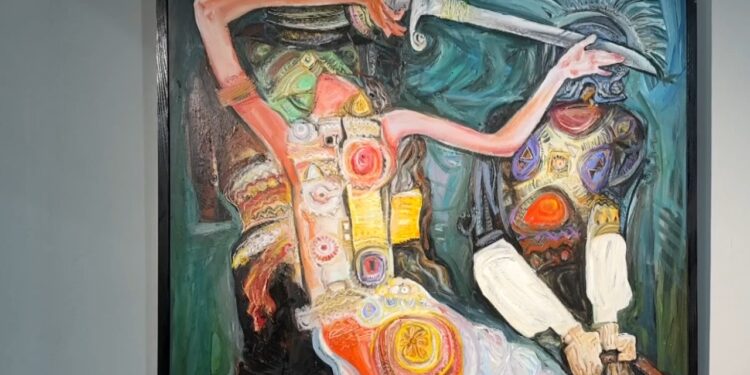 Ekspozita e Grupit “Muri” në Galerian e Arteve në Vlorë tërheq një numër të madh artistësh dhe vizitorësh.