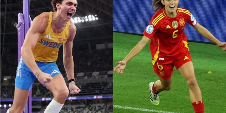 Gazetarët shpallin me siguri: Armand Duplantis dhe Aitana Bonmati janë Sportistët e Vitit 2025.