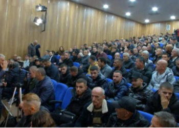 Salianji takim me strukturat e PD/ Kandidati më i votuar në listën e hapur në Durrës: Prej 11 majit, jemi bërë si zogjtë e korbit, salla plot na jep shpresë…