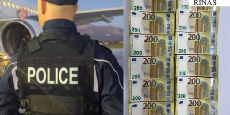 Tentoi të hynte në Shqipëri me 240 mijë € të padeklaruara, procedohet penalisht 36-vjeçari