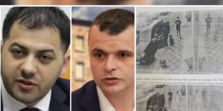 Të veshur si agjentë të BKH-së dhe efektivë policie, publikohen pamjet e rrëmbimit të biznesmenit Gerond Meçe nga Ergys Agasi dhe Ermal Beqiri