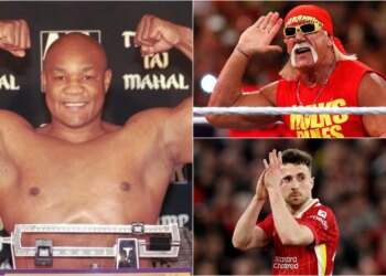 Ikonat e sportit që ndërruan jetë në vitin 2025: nga tragjedia e Diogo Jota-s te lamtumirat e Foreman dhe Hulk Hogan.