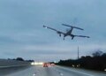 Incident i tmerrshëm në Florida: Avioni godet automjetin në autostradë, shoferja e lënduar.