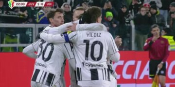 Juventusi i Spallettit arrin tri fitore të njëpasnjëshme, duke mposhtur Udinesen dhe advancing në çerekfinalet e Kupës së Italisë.