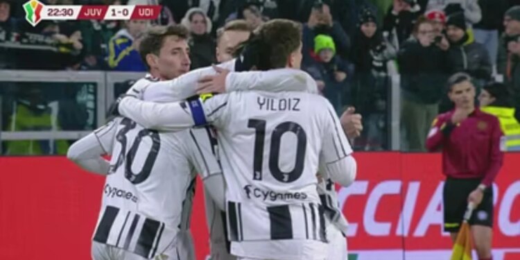 Juventusi i Spallettit arrin tri fitore të njëpasnjëshme, duke mposhtur Udinesen dhe advancing në çerekfinalet e Kupës së Italisë.