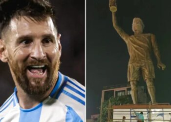 Lionel Messi fillon "GOAT Tour" në Indi, ku ylli argjentinas do të publikohet një statujë madhështore me lartësi 21 metra në Kalkutë.
