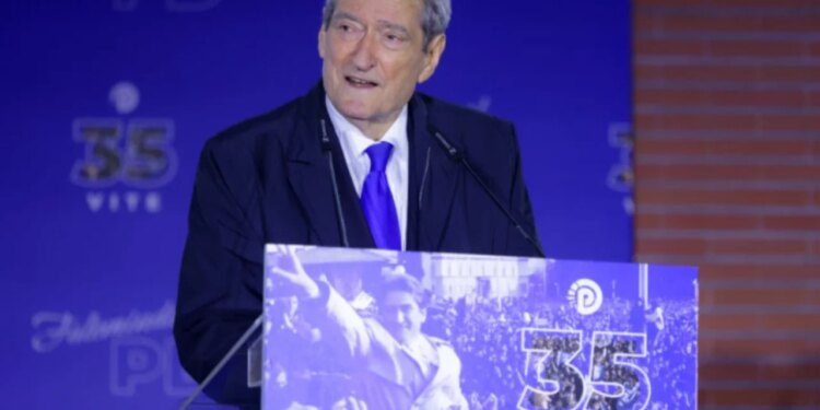 "Partia më e suksesshme në historinë e Shqipërisë" / 35-vjetori i themelimit të PD, Berisha: Rama erdhi për t'u bashkuar, por u largua për punë orësh.