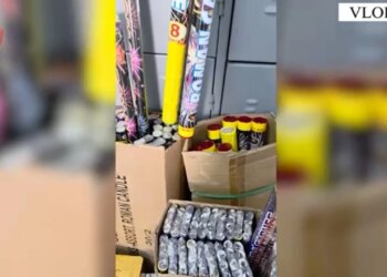 Pronarja në Vlorë nën akuza për tregtimin e lëndëve piroteknike, 691 fishekzjarrë të sekuestruar.