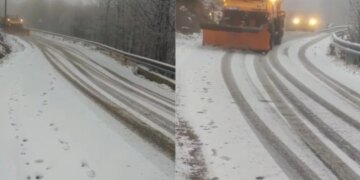 Qarku i Korçës zbardhet nga dëbora, fillojnë rreshjet e saj.