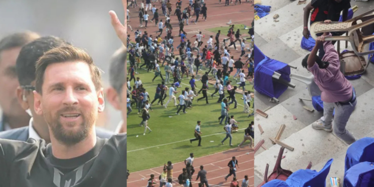Rrogat mujore harxhohen për të parë Messin, tifozët në Indi shpërthejnë: Biletat u blenë pa arsye/ Dëme në karrige dhe kaos në stadium, situata del jashtë kontrollit.