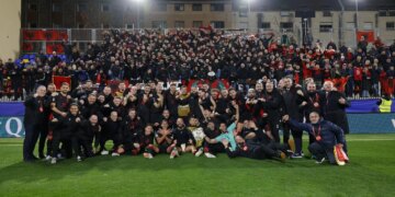 Shorti i Botërorit 2026: Ndeshja e parë e Shqipërisë nëse kualifikohet për Kupën e Botës.