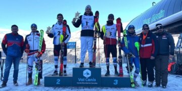 Shqipëria dominon sërish në garat e skive alpine, me Denni Xhepa që arrin vendin e parë në Val Cenis, i ndjekur nga dy skiatorët francezë.