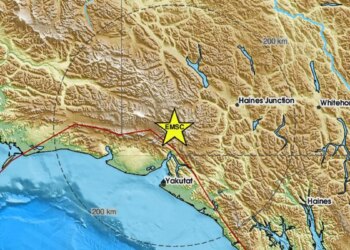 Tërmet i fuqishëm ndodh në Kanada, me një magnitudë prej 6.8 ballë në shkallën Rihter.