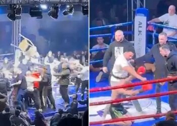 Trajnerët e sportistit grek denoncojnë dhunën serbe: 100 individë sulmuan në ring, na goditën pa mëshirë, njëri kishte thikë.