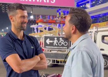 VIDEO / Djokoviç parashikon fituesen e Botërorit 2026… madje edhe kampionin, ekipi i mikut të tij CR7  
Novak Djokovic befasoi me një parashikim për Kupën e Botës 2026, ndërsa fliste nga Abu Dhabi, ku po ndiqte finalen e sezonit të Formula 1.