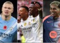 Yamal, Haaland dhe Mbappe, trioja e futbollistëve me vlerat më të larta në glob.