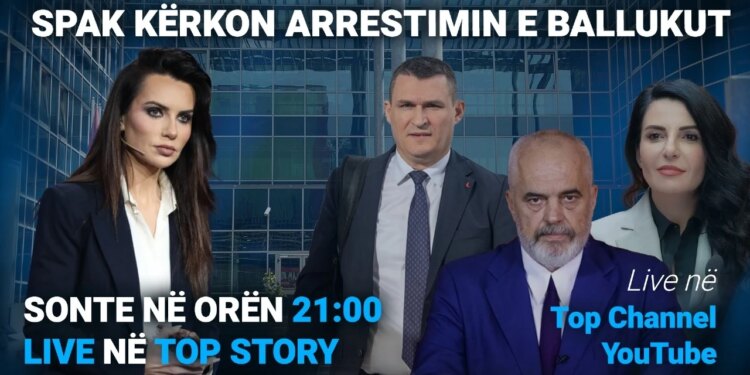 Zhvillimet e fundit në programacionin e Top Channel: Sonte në ora 21:00 "Top Story" transmetohet live, ndërsa mund të ndiqni "Goca & Gra".
