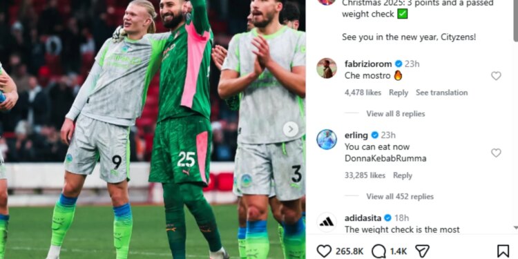 ‘Tani mund të shijosh DonnaKebabRumma’/ Haaland dhe portieri italian, komedi me ‘provën e peshores’