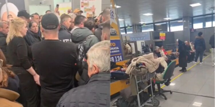 15 shqiptarë ndalohen në portin e Brindizit, një qytetare tregon: Na dëbuan me forcë nga aeroporti në rrugën tonë për në Rinas.