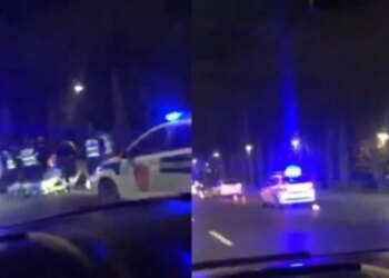 Aksident i ndodhur pas mesnatës në Unazën e Madhe, për në vendngjarje mbërrijnë policia dhe ambulanca