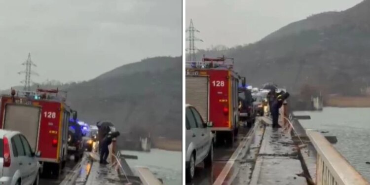 Aksident tragjik në Vaun e Dejës, automjeti në shpejtësi të madhe bie nga ura dhe përfundon në liqen, dy të rinjtë shpëtojnë në mënyrë të fantastike.