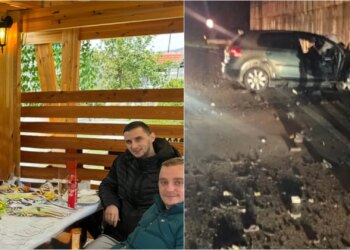 Aksidenti fatkeq në Gjirokastër me tre të vdekur: Mesazhi emocional i aktorit të “Portokallisë”: Pse m’i more, o Zot, nuk do t’ju harroj kurrë, vëllezër.