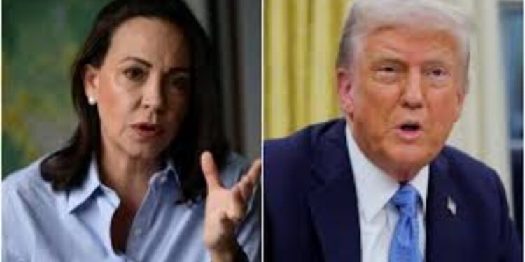 Analiza e BBC: A e ka përmbysur Trump liderin e opozitës në Venezuelë, Maria Machado? Presidenti e përmendi atë vetëm një herë në konferencë.