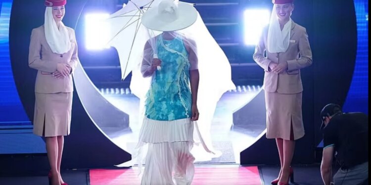 Australian Open: Hyrja e Naomi Osakës në fushë si një shfaqje mode me kapelë, çadër dhe vello nuseje.