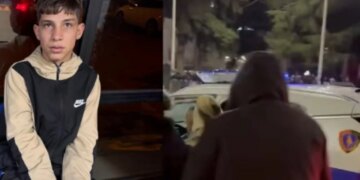 Berisha publikon videon e të riut të ndaluar pas protestës: Shteti përdor dhunë ndaj fëmijëve