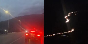 Bllokohet rruga Përrenjas-Elbasan, qindra qytetarë të bllokuar për shkak të trafikimit të rënduar.