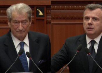 Burrat të qëndrojnë në zyrë më 24, pasi populli vjen" / Konfrontim në Kuvend, Balla për Berishën: "Do t'i jepja një përgjigje, por…