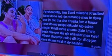 Cili është lidhja mes Krusitës dhe Kristit? Mesazhi i mikeshës së këngëtares zbulohet: Ajo është e gatshme për një lidhje.