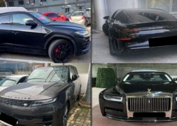 FOTOT/ Lexus, Lamborghini, Porsche, automjetet luksoze të sekuestruara nga Agjencia e Pasurive të Sekuestruara
