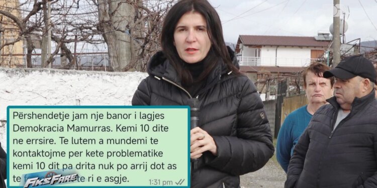 Fiks Fare/ Shtresa e Fundvitit në Errësirë. Lagjja 'Demokracia' në Mamurras pa furnizim me energji elektrike