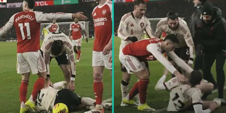 Gery Neville kritikon ashpër lojtarin e Arsenalit për gjestin në fund të ndeshjes: "I keq, nuk mund ta bësh atë."