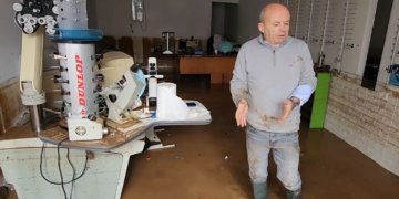 “Gjithçka më u shkatërrua”/ Biznesmeni loton në Gjirokastër: Dëmi arrin në 100 mijë euro