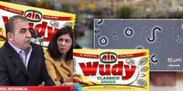 Salsiçet “Wudy”rrezik për shëndetin e fëmijëve, AKU zbuloi bakterin. Pronari Sokol Meqemeja i përlyer në disa dosje që po hetohen nga SPAK