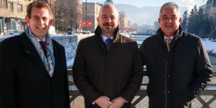 Investitorët amerikanë në Sarajevë: Diskutuam për kontributin e burimeve amerikane në zhvillimin dhe menaxhimin e gazsjellësit Ndërlidhja Jugore.